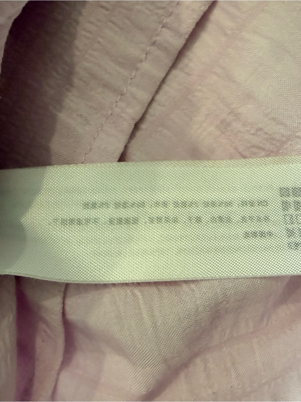 En Saison Pastel Lilac Ruffle-Smock Blouse Large - Picture 9 of 12
